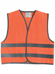 Gilet haute visibilité adulte orange TTGIHV