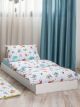 Housse de couette 100% coton imprimé ours COTIHC